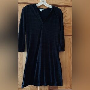 NEW Balance Collection Black Hooded Swimsuit Coverup, never worn